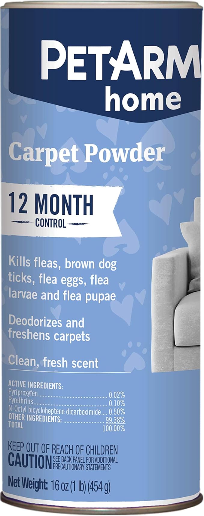 flea and tick carpet powder