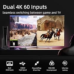 Osee GoStream M2 Capture Card, Dual 4K HDMI Input