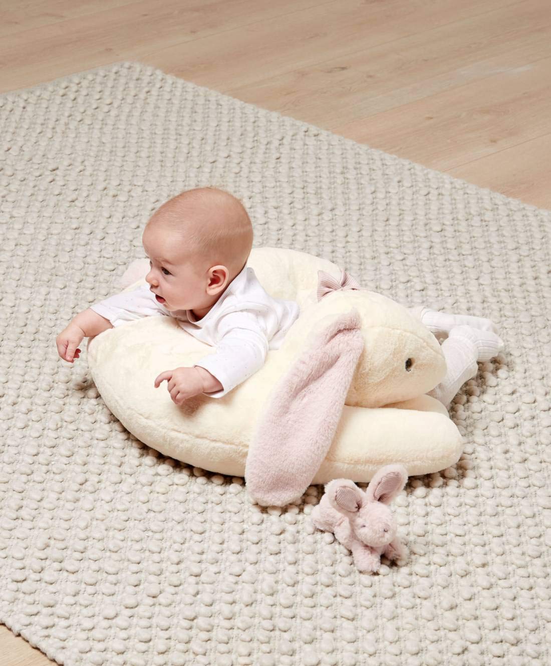 tummy time pillow pink