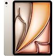 Apple iPad Air 11-inch with M3 chip Built for Apple Intelligence, Liquid Retina Display, 128GB, 12MP Front/Back Camera, Wi-Fi 6E, Touch ID, All-Day Battery Life — Starlight