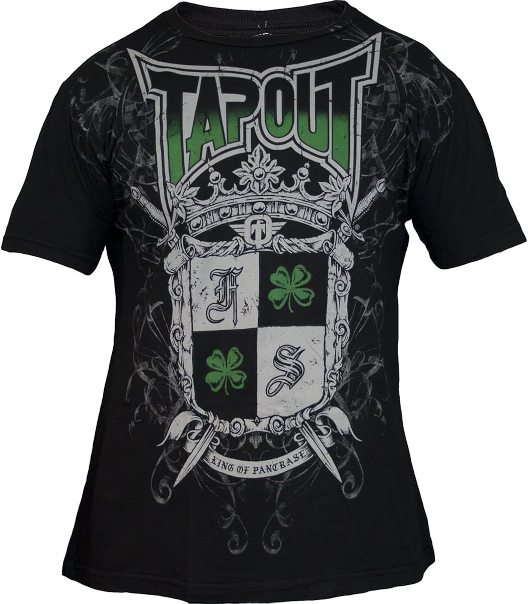 black tapout shirt