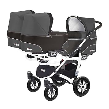 prams for triplets