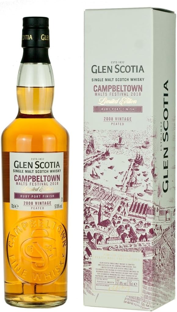 Glen Scotia 2008 Ruby Port Finish Campbeltown Malts Festival 2018