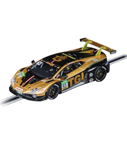 Carrera Digital 124 Ferrari 575 GTC, No. 69 - Slot Car with Light