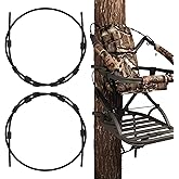RoseDoes Replacement Tree Stand Cables, 68" Treestand Replacement Cables,Pair of Replacement Cables for Climbing Treestand, Climbing Tree Stand Accessories,Hunting Tree Stand Accessories