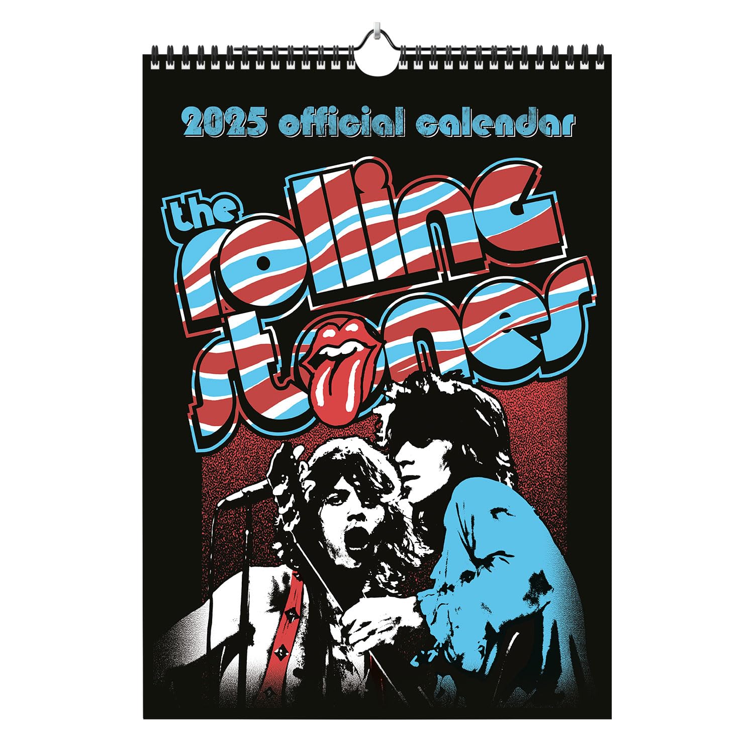 Grupo Erik Wall Calendar 2025 - The Rolling Stones | A3 Calendar 2025, A3 Wall Planner 2025, Family Planner Calendar 2025 | Rolling Stones Calendar 2025, Rolling Stones Gifts