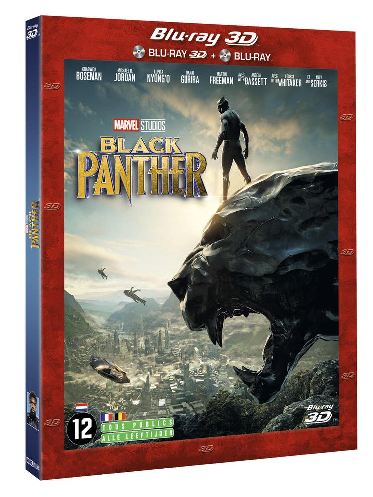 Amazon Com Black Panther Blu Ray 3d 2d Marvel Combo Blu Ray 3d Blu Ray 2d Movies Tv