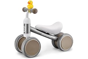 BOBIKE Baby Balance Bike Toys for 18-36 Months Kids Toy Boy and Girls Gifts Toddler Best First Birthday Gift Children Walker No Pedal Infant 4 Wheels Bicycle