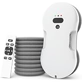 EAEGE Window Cleaning Robot, Automatic Window Cleaner Robot with Dual Spray, Edge Detection, Intelligent Path Planning, 3000pa Strong Suction, Anti-Drop Protection for Glass