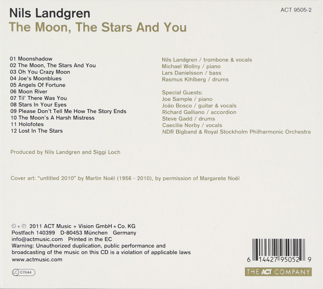 nils landgren the moon the stars and you nils landgren the moon the stars and you