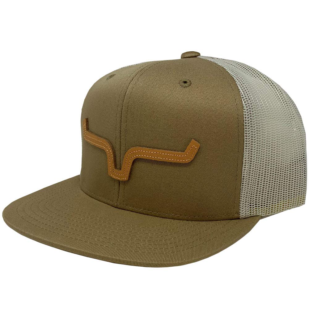 Kimes Ranch ATG Adjustable Snapback Trucker Hat (Khaki) Amazon.in
