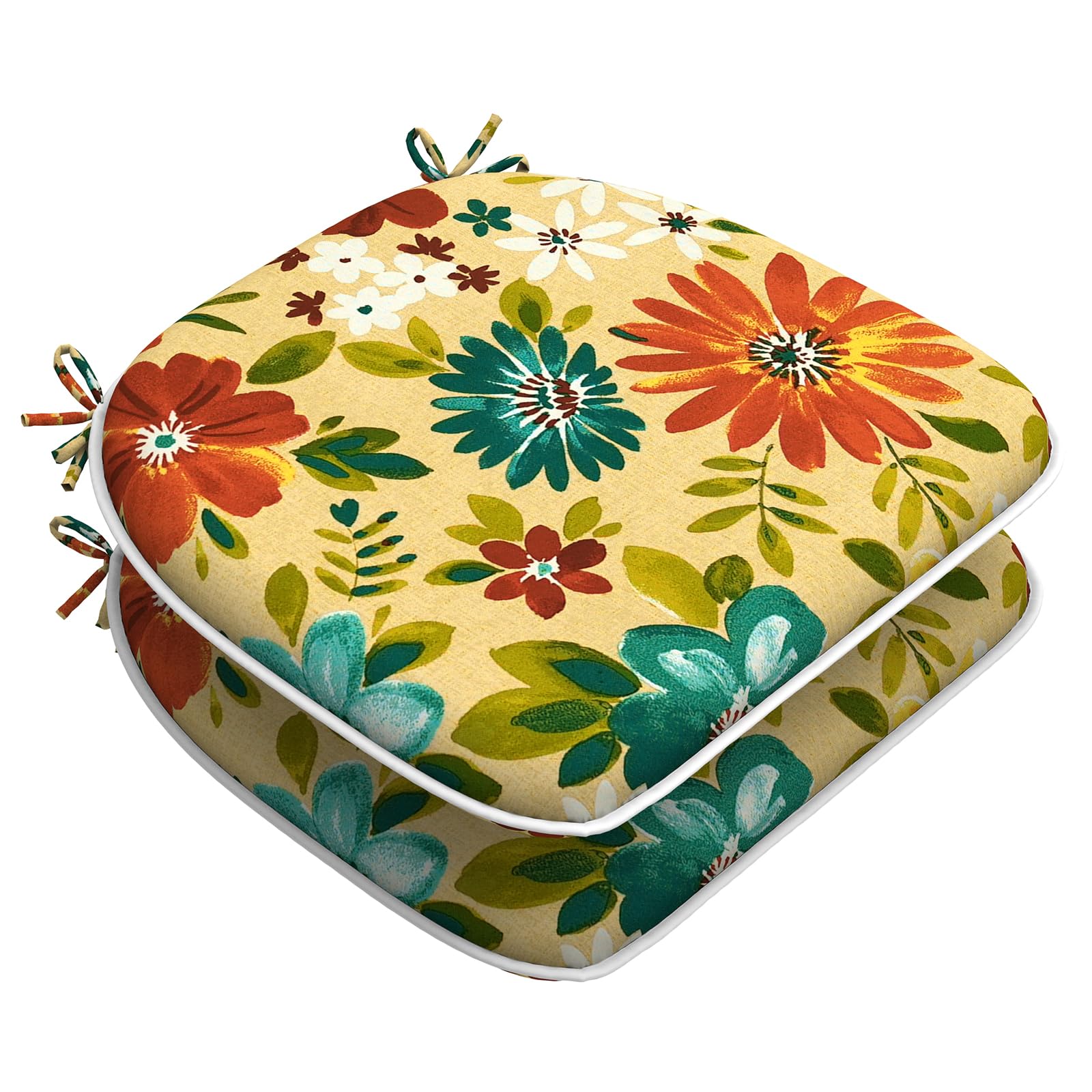 lvtxiii set of 2 outdoor chair cushions for patio furniture, water repellent patio chair cushions 17