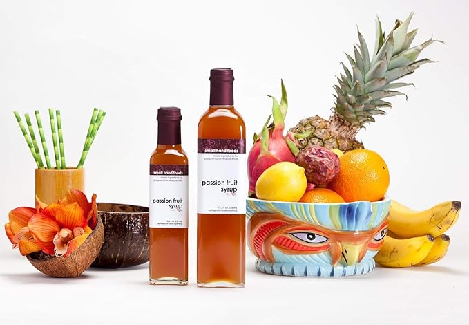 Amazon Com Small Hand Foods Passion Fruit Syrup 8 5 Oz Grocery Gourmet Food small hand foods passion fruit syrup 8 5 oz