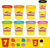 Play-Doh 9-Pack Colour Variety Set Assorted Colors 2 & 4 oz Cans Kids Arts view 8