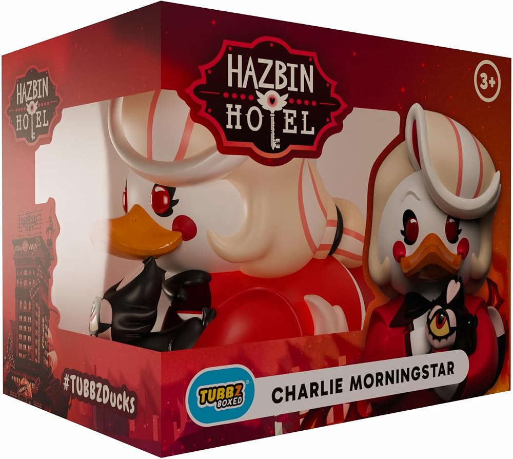 TUBBZ Hazbin Hotel Charlie Morningstar Boxed Edition Vinyl Duck Figure
