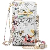 Dasein Crossbody Bag Phone Purse Handbag for Women Shoulder Bag Credit Card Wristlet Wallet with Multi Pockets