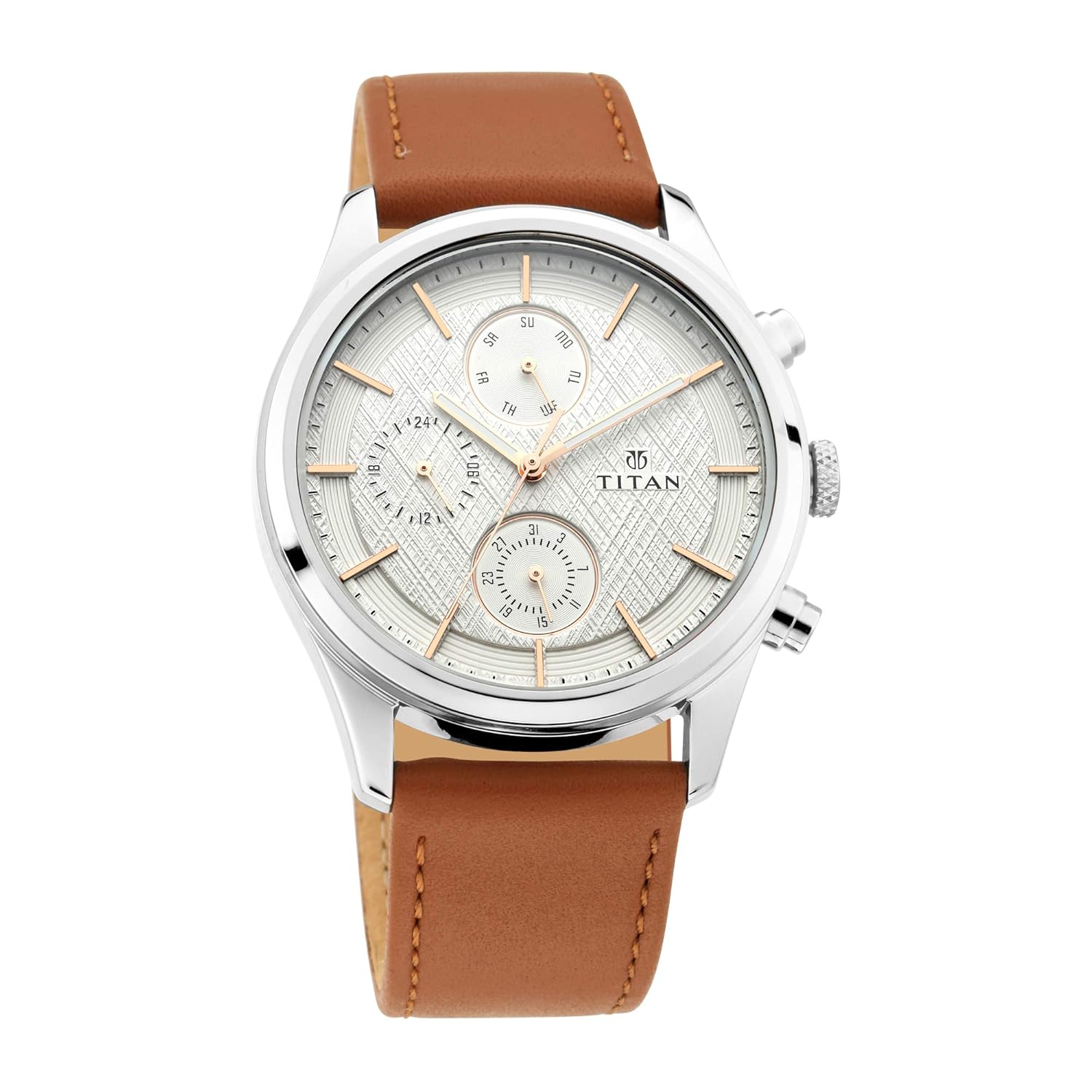 Buy Titan Pay Analog Silver Dial Men's Watch1805SL03 Online at Low