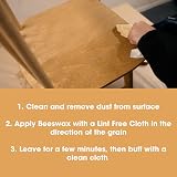Furniture Clinic Dark Oak Coloured Beeswax Polish 200ml for Wood & Furniture view 5