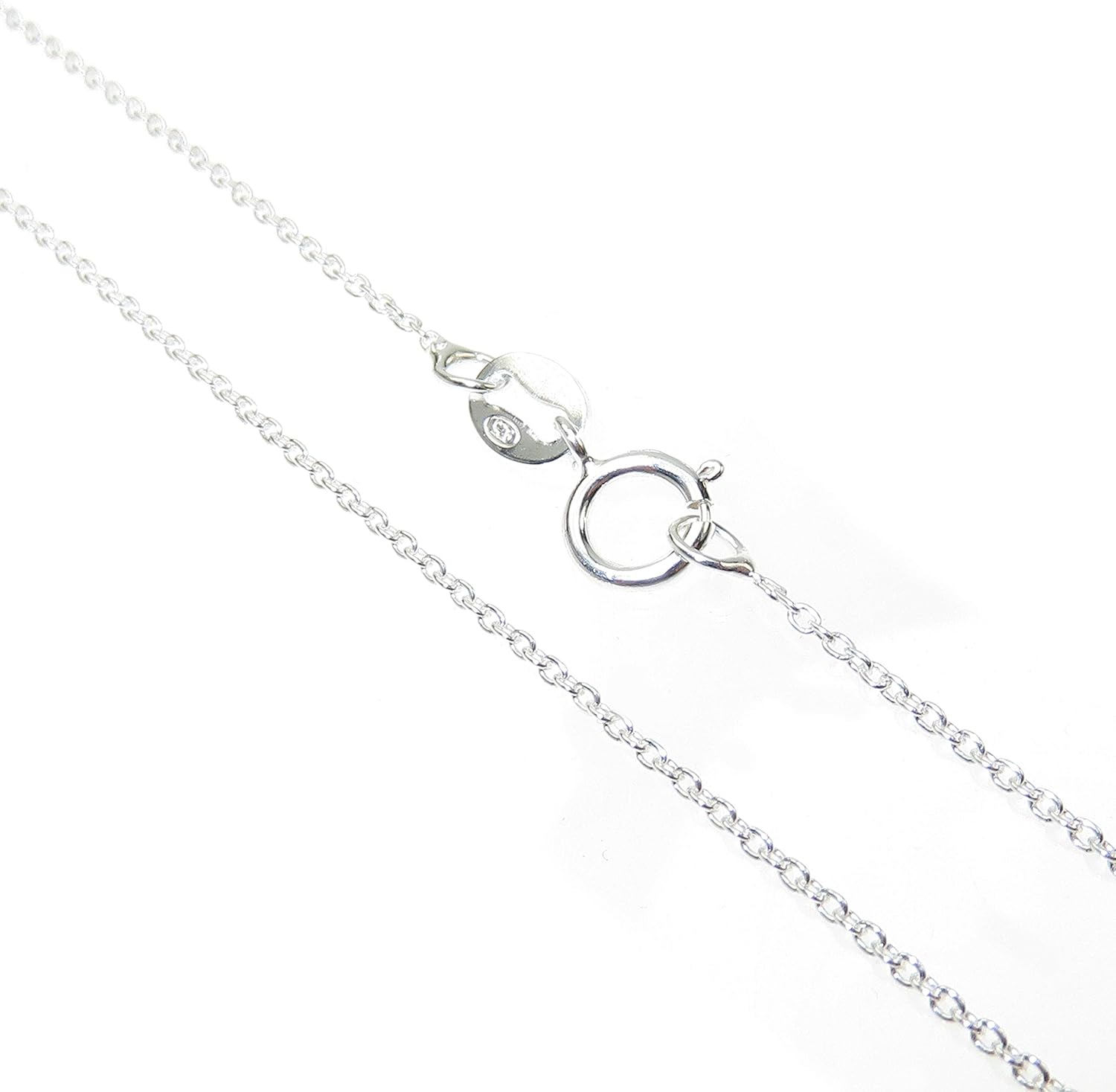 20 inch fine sterling silver chain necklace .925 x 1 chains necklaces