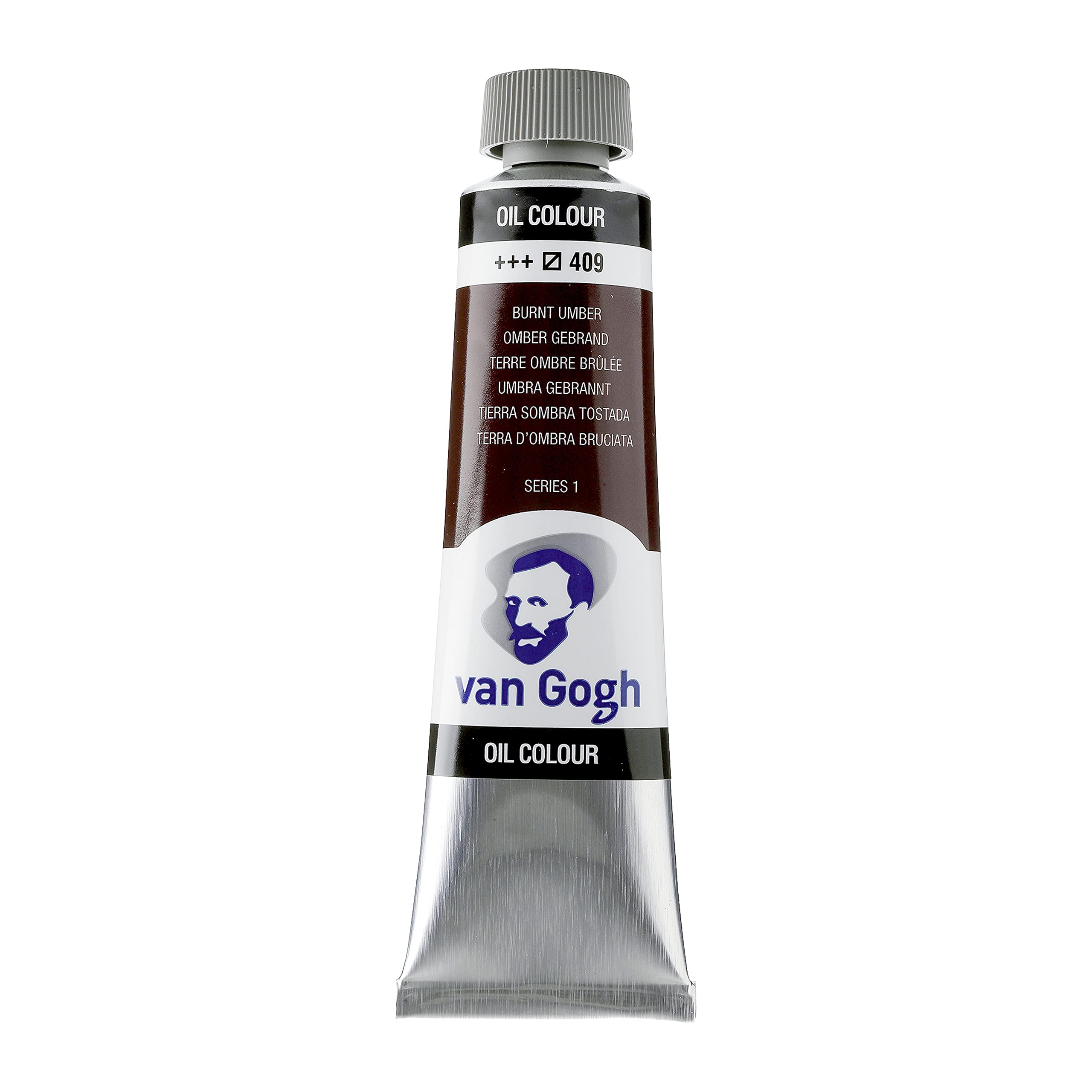 Van Gogh Paint Oil Burn, Burnt Umber, 40 ml (Pack of 1)