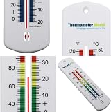 Thermometer World Large 240mm Outdoor Garden Thermometer Greenhouse Indoor view 6