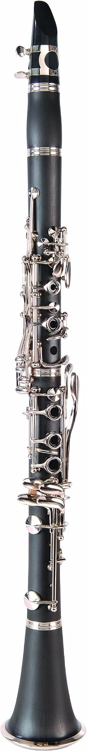 Odyssey OCL120 Debut 'Bb' Clarinet Outfit with Deluxe Case & Accessory Kit, Instrument with ABS Body and Nickel-Plated Keys
