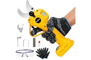 ANDERLAX Electric Pruning Shears Compatible with DeWalt 20V MAX Battery, Cordless Pruner with Brushless Motor and 1.2 Inch (30mm) Blade for Gardening Trees Pruning (Battery NOT Included)
