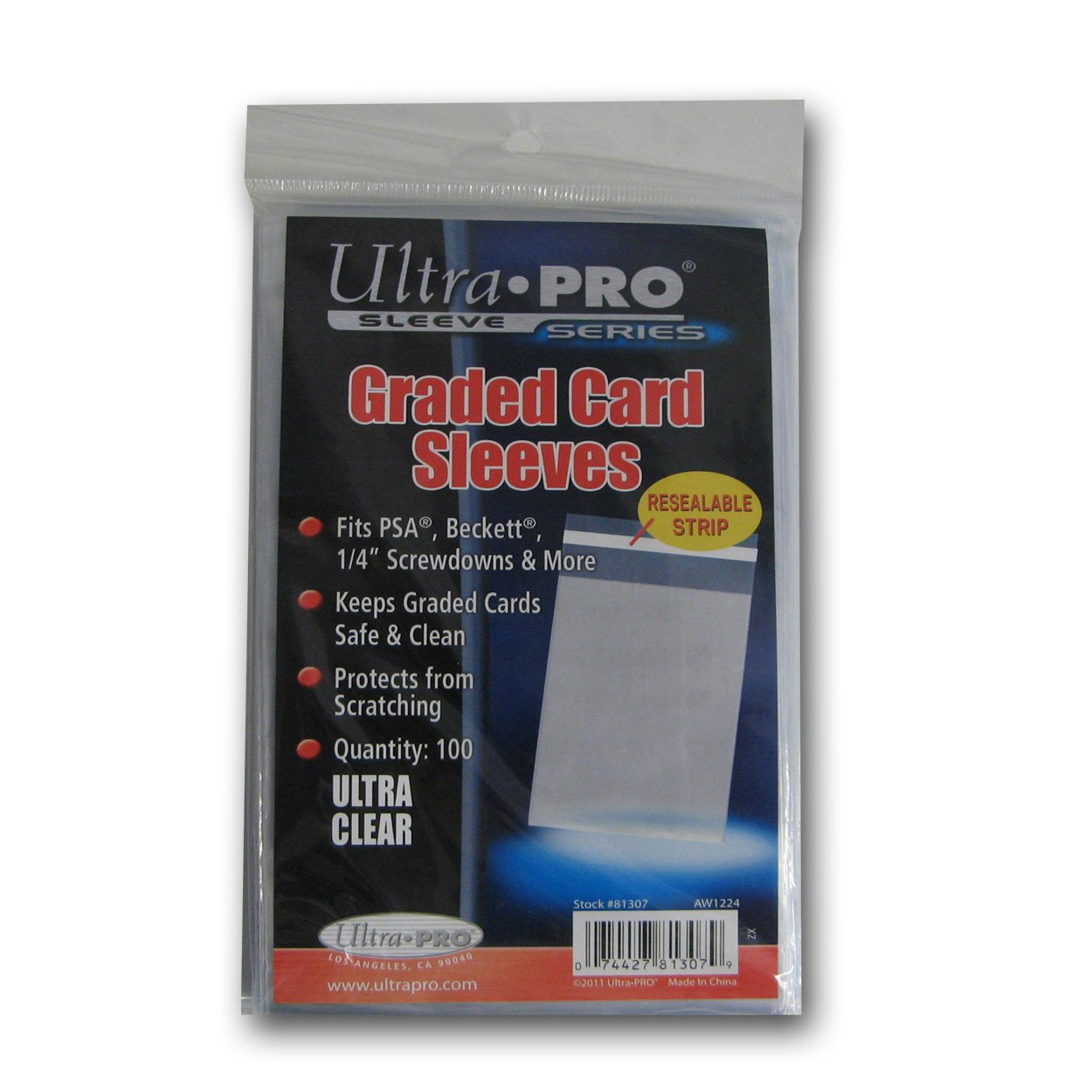 Ultra Pro Graded Card Sleeve (100 Sleeves) by Ultra Pro