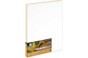 Ampersand Art Supply Wood Painting Panel: Museum Series Encausticbord, 7/8 Inch Depth, 16" x 20"