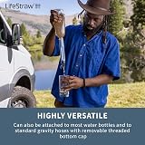 LifeStraw Peak Series Personal Water Filter Straw Mountain Blue view 5