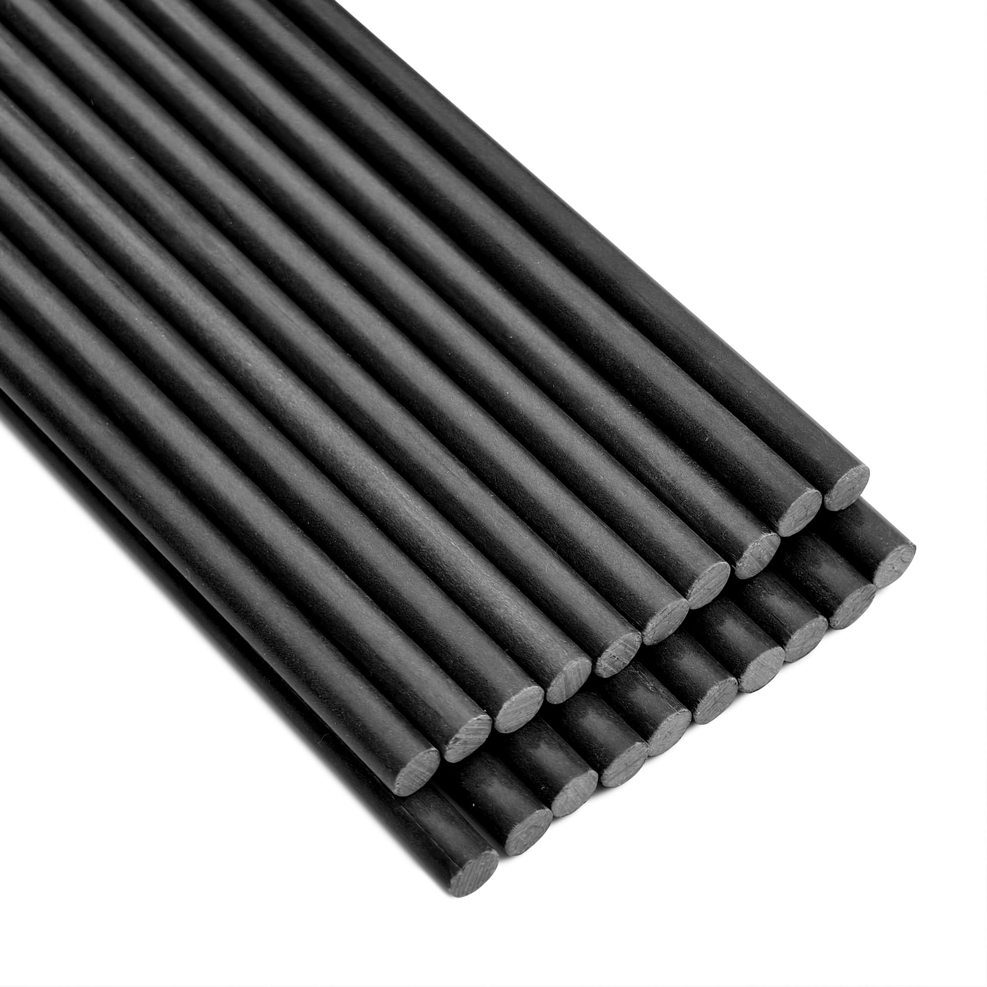 Garden Stakes 35 inch Hollow Glassfiber Plant Support Rod Tomato Trellis Stakes 30 Pack