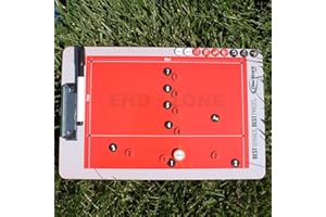 Disc Store Ultimate Magnetic Coaching Board - Multipurpose Magnetic Board, Double Sided Magnet Board w/Dry Erase Magnetic Pen, Dry Erase Magnets Clip Boards, Includes 25 Magnetic Player Markers