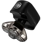 Skull Shaver Palm MX5 Head and Face Shaver, Compact, Wet and Dry Use | Compact &amp; Powerful Head &amp; Face Shaver with a 4-Head PRO Blade, Ergonomic Grip, Wet &amp; Dry Use &amp; a Built-in Vacuum System