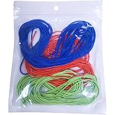 MAGICYOYO Pack of 12 Diabolo Chinese Yoyo Strings | 60 Inch (1.5M) Pro Diabolo Yoyo String for Chinese Yoyos, Blue, Green, Orange