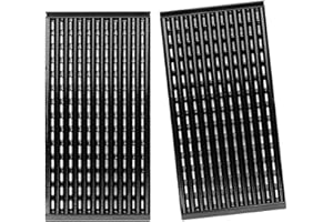 FIRXZYMZ Grates Replacement for CharBroil Performance Tru-Infrared 2 Burner 463633316 463672016 463672219 463370719 463672416 463672216 ,17 Inch Porcelain-Enameled Emitter Plates for CharBroil G460-0500-W1