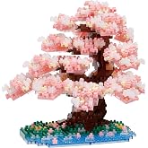 nanoblock - Culture - Yoshino Cherry, Advanced Hobby Series Building Kit