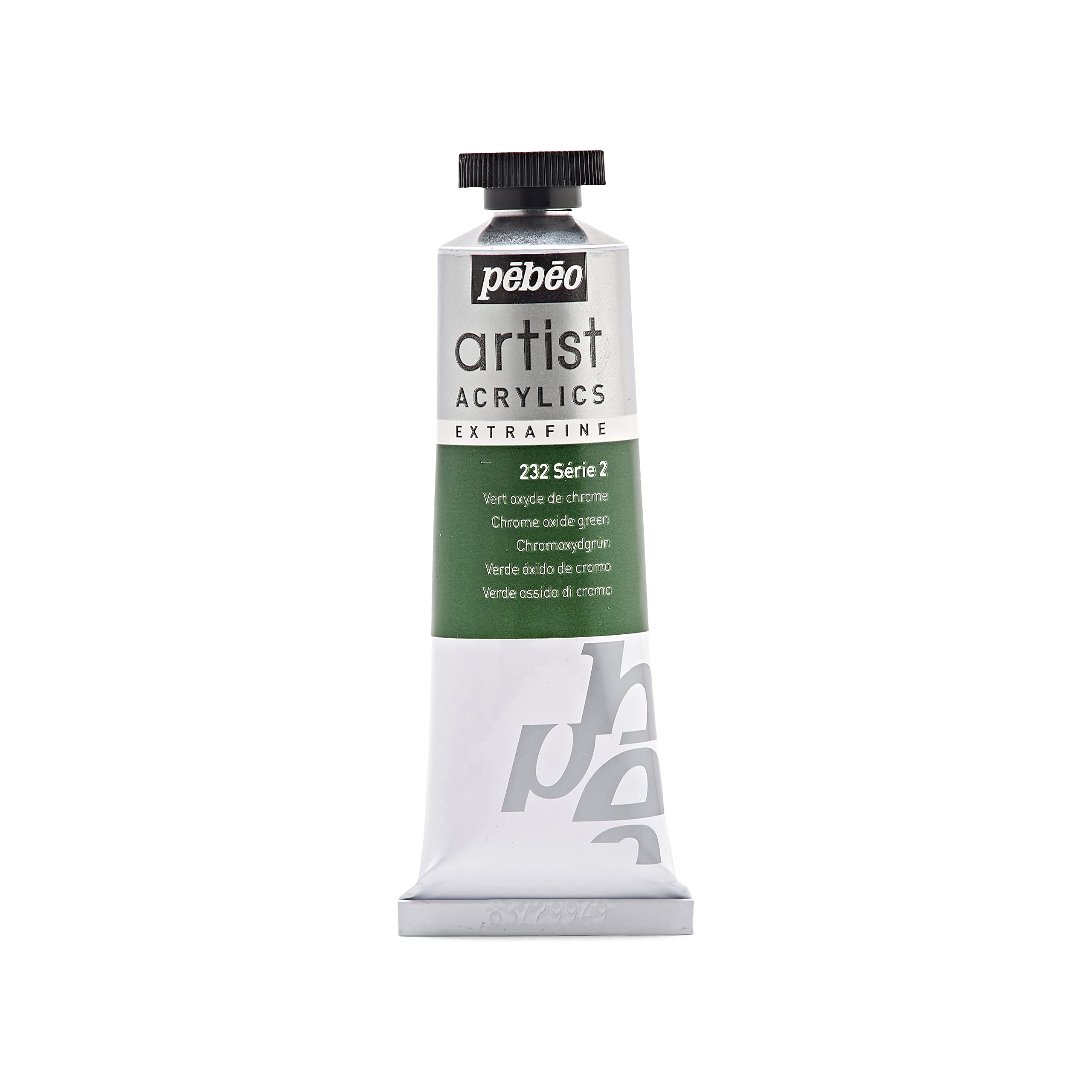 Pebeo 37 ml Artist Acrylics, Chrome Oxide Green