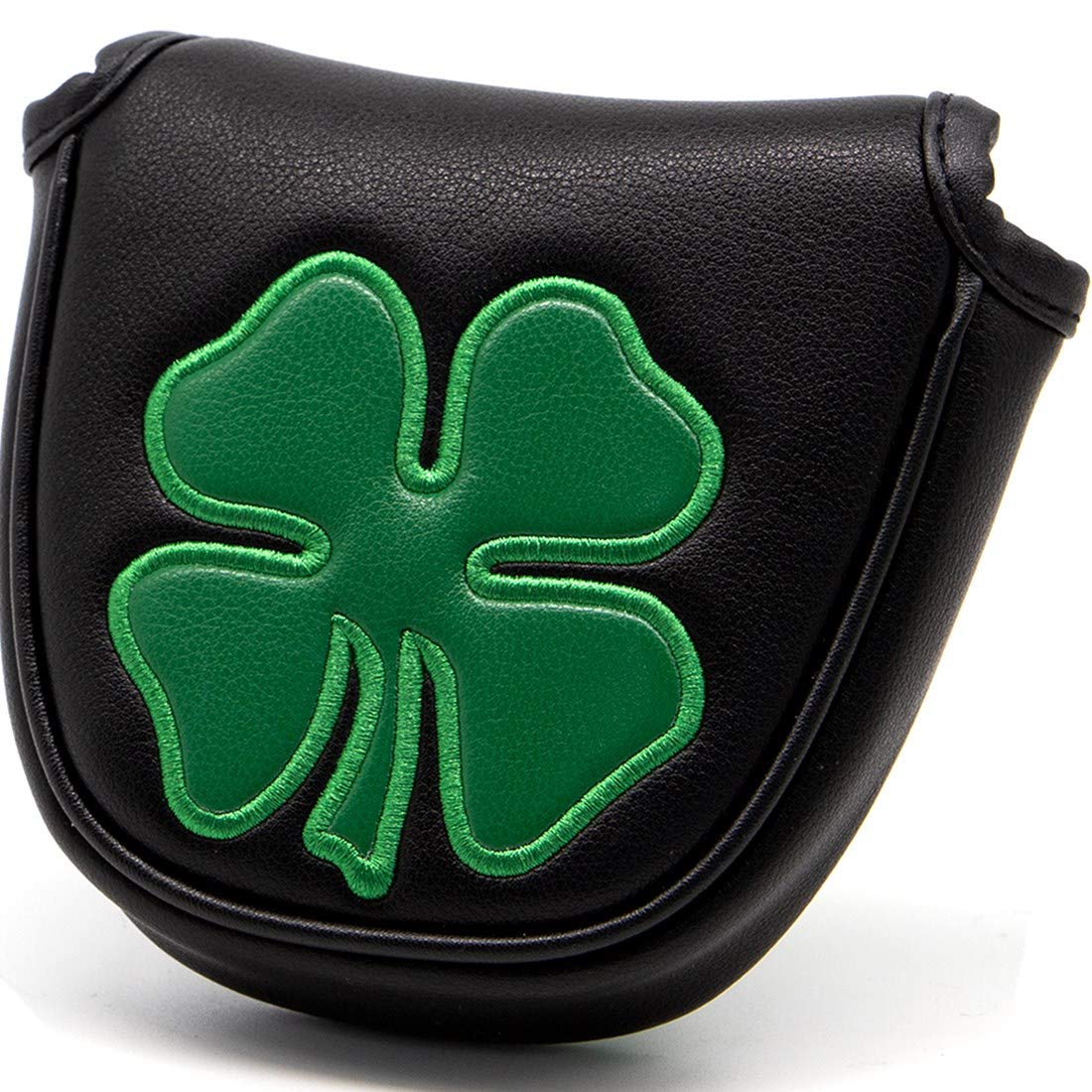 Photo 1 of Barudan Golf 4 Leaf Clover Golf Mallet Putter Cover Headcover Club Protector Magnetic Clover for Odyssey 2ball,Red Oworks,Stroke Lab,Scotty Cameron,Taylormade Putters