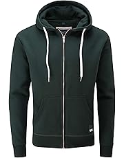 Charles Wilson Felpa Uomo Leggera con Zip e Cappuccio