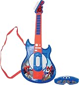 Lexibook Spider-Man Light-Up Electronic Guitar with Glasses Microphone view 3