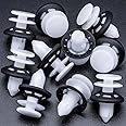 Rexka 10pcs Door Panel Retainer Clip 6509673AA for Jeep Dodge Ram Chrysler 200, Challenger, Cherokee, Durango, Grand Cherokee, Grand Cherokee L, Viper, Wrangler, Wrangler JK