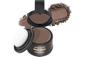 Nicgou Maycheer Hairline Shadow Powder, Maycheer Hair Shadow Root Cover Up, Maycheer Hair Shadow, Hair Line Concealer Root Cover Up, Unisex Root Touch Up Hair Powder (Light Brown, 03)