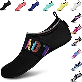 VIFUUR Water Sports Shoes Barefoot Quick-Dry Aqua Yoga Socks Slip-on for Men Women