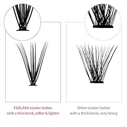 FADLASH Individual Lashes Cluster Mix Clusters