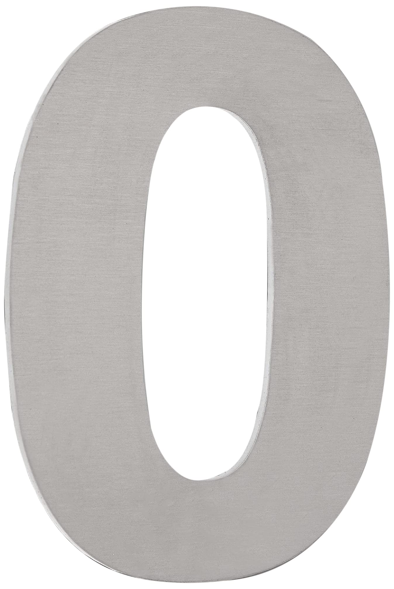 EVI Herrajes 640/120 - House Numbers "1", 120 mm, finish matt inox Stainless Steel 304, Adhesive 3m