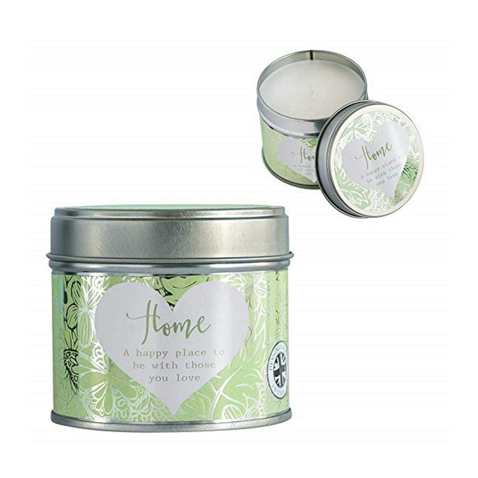 Arora Said with Sentiment 7360 Linen Scented Candle in Tin Home, Multicolour, One Size