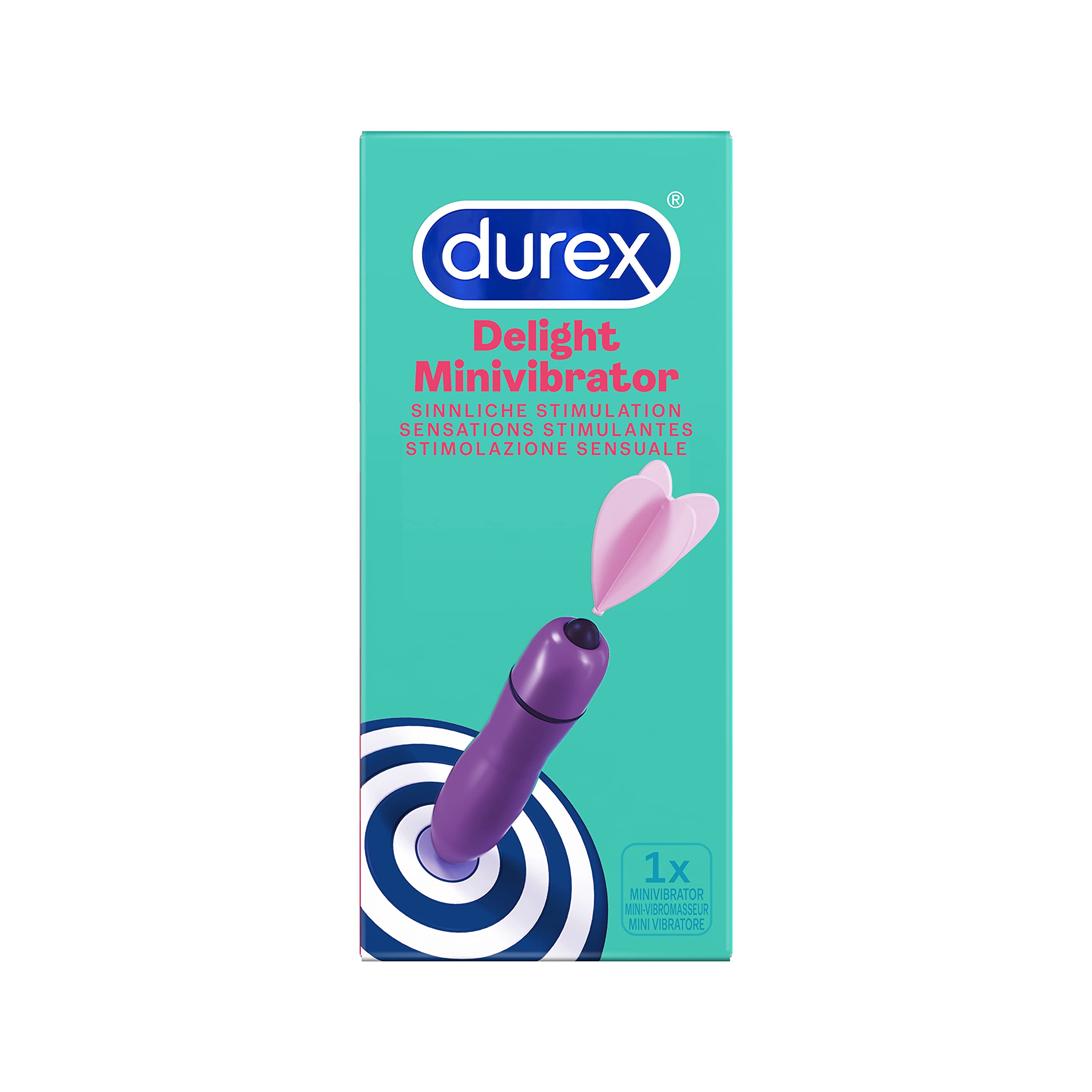 Durex Intense Delight, Minivibrator für sinnliche Stimulation, 1 Stück