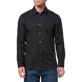 Lacoste Mens Slim Fit French Collar Stretch Shirt