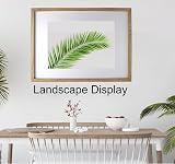 YiPinYin Natural Wood Effect A2 Boxed Frames Set of 3 with Mounts for A3 view 4