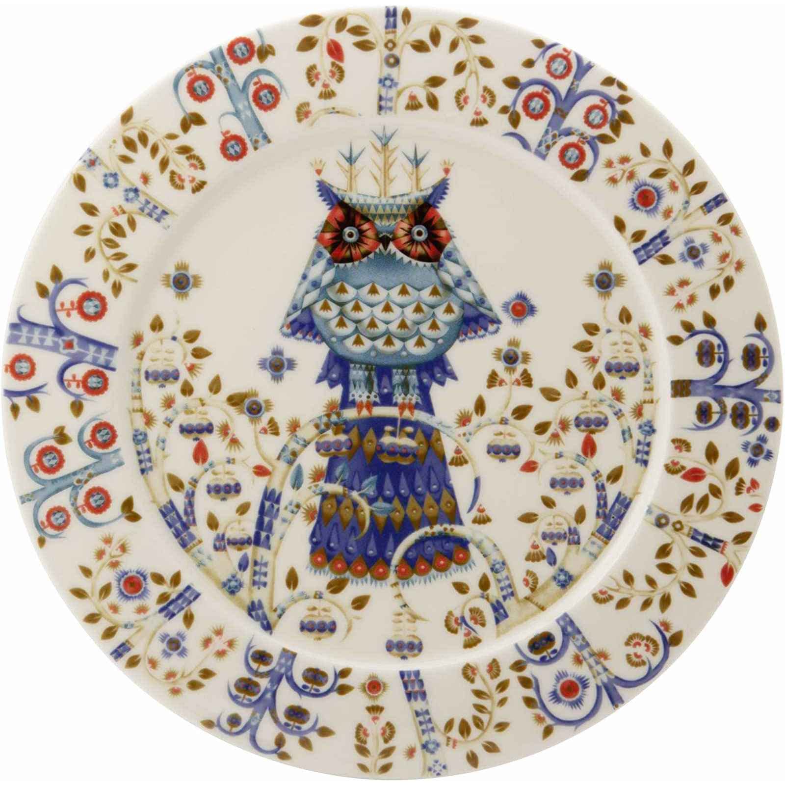 Iittala 1011637 Taika Plate, 10.6 inches (27 cm), White